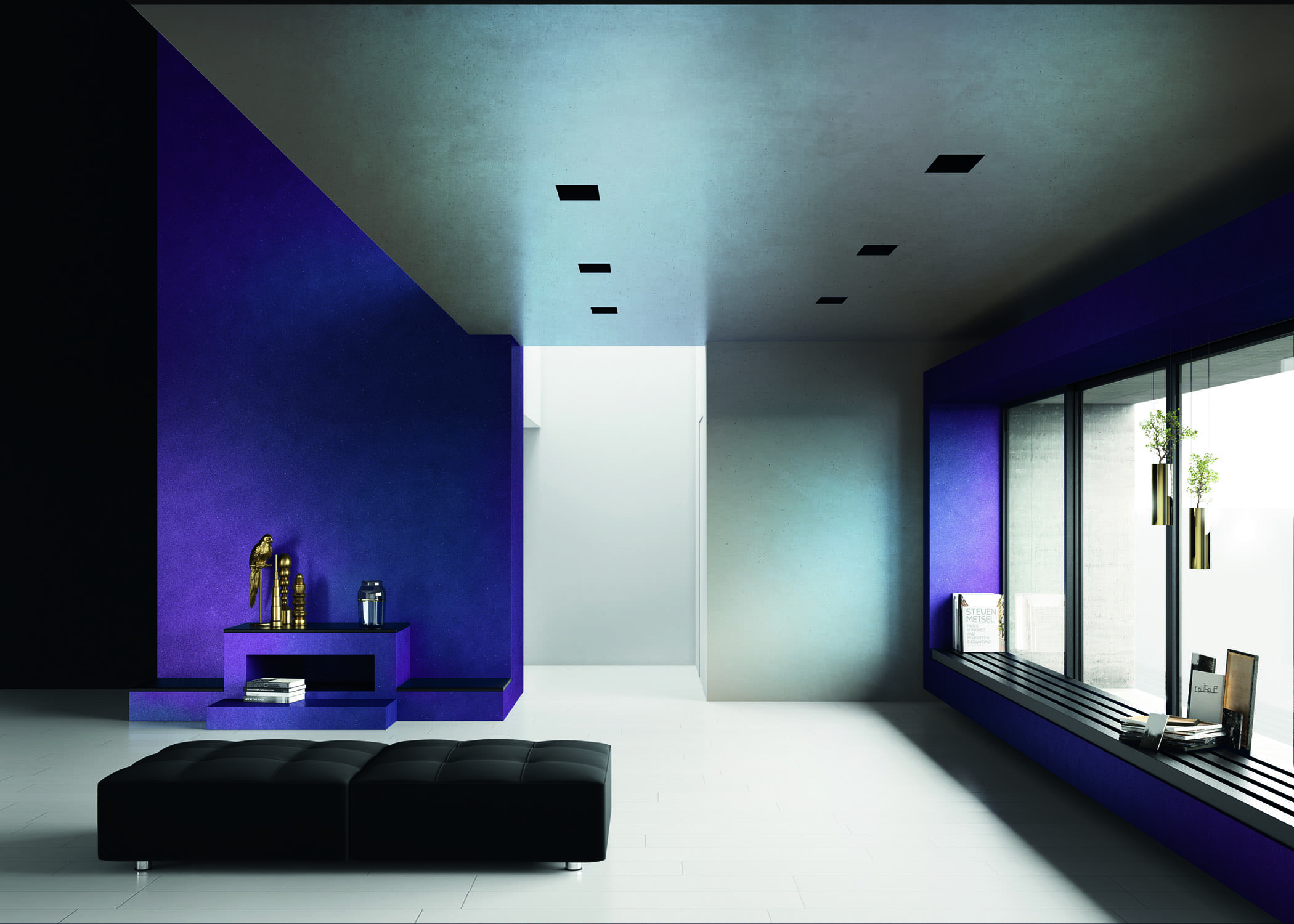 Iridescent Effect con muebles